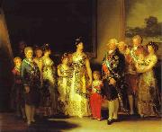 Francisco Jose de Goya Charles IV and His Family oil painting artist